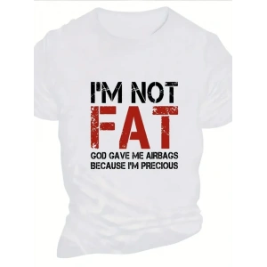 USLUCAN ALIŞVERİŞ Baskılı Oversize Bisiklet Yaka T-shirt - Beyaz