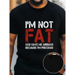 USLUCAN ALIŞVERİŞ Baskılı Oversize Bisiklet Yaka T-shirt - Siyah