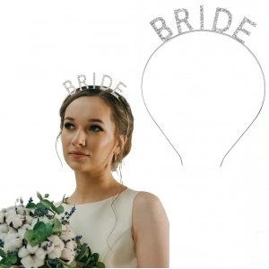 USLUCAN ALIŞVERİŞ Bekarlığa Veda Bride Tacı Gümüş Renk