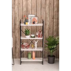 USLUCAN ALIŞVERİŞ Beyaz 4 Raflı Dolap 7003