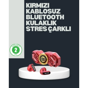 USLUCAN ALIŞVERİŞ Bluetooth Titreşimli Kulaklık Gürültü Önleyici Mikrofonlu 2025 Model
