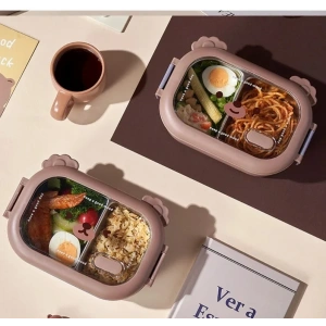 USLUCAN ALIŞVERİŞ Bölmeli Paslanmaz Çelik Yemek Kutusu