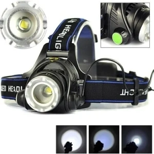 USLUCAN ALIŞVERİŞ Boruit Led Kafa Feneri 2000Lm Xm-L T6 2000 Lumens 3 Modlu