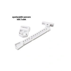 USLUCAN ALIŞVERİŞ CAM EMNİYET KİLİDİ 3LÜ