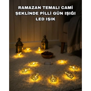 USLUCAN ALIŞVERİŞ CAMİ RAMAZAN LED IŞIK