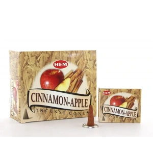USLUCAN ALIŞVERİŞ Cinnamon Apple Aromalı Konik Tütsü