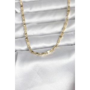 USLUCAN ALIŞVERİŞ CM 14K Gold Renk Arpa Model 45 cm Kadın Kolye