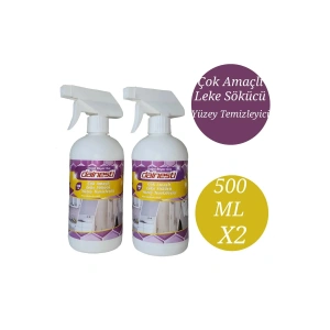 USLUCAN ALIŞVERİŞ Çok Amaçlı Leke Sökücü 500ML x 2 Adet