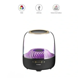 USLUCAN ALIŞVERİŞ D33 Siyah Taşınabilir Kablosuz Bluetooth Hoparlör