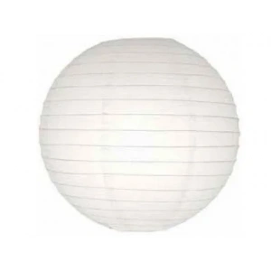 USLUCAN ALIŞVERİŞ Dekoratif Çin Feneri – Kağıt Lamba - Beyaz - DEV BOY