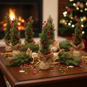 USLUCAN ALIŞVERİŞ Dekoratif Mini Yapay Kokina Süs