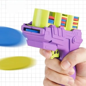 USLUCAN ALIŞVERİŞ Disk Atan Oyuncak Tabanca