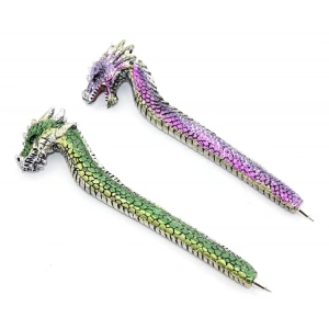 USLUCAN ALIŞVERİŞ Dragonlu Polyester Tükenmez Kalem