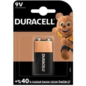 USLUCAN ALIŞVERİŞ Duracell 9V Alkalin Pil