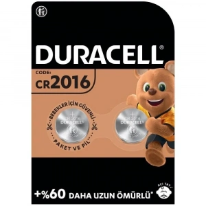 USLUCAN ALIŞVERİŞ Duracell CR2016 3V Lityum Pil 2li Paket
