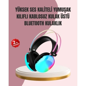 USLUCAN ALIŞVERİŞ Düşük Gecikmeli Bluetooth 5.3  Kulaklık – RGB Işıklı