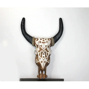 USLUCAN ALIŞVERİŞ Duvara Asmalı Bufalo Kafası