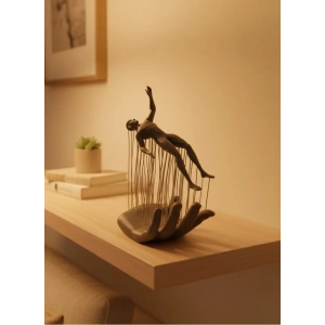 USLUCAN ALIŞVERİŞ EL İNSAN FİGÜRÜ GRİ