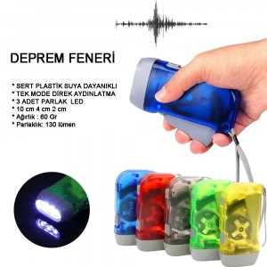 USLUCAN ALIŞVERİŞ Elle Şarj Edilebilen Fener Wt-092