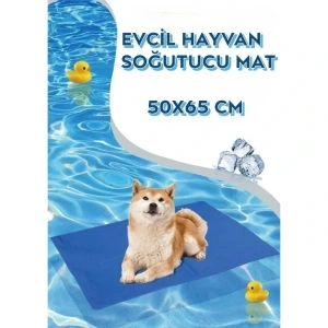 USLUCAN ALIŞVERİŞ Evcil Hayvan Soğutucu Yatak Mat 50x65 cm