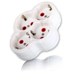 USLUCAN ALIŞVERİŞ Fetih Dörtlü Topraklı Fişli Priz