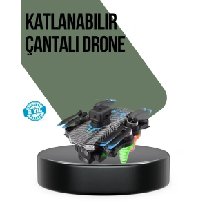 USLUCAN ALIŞVERİŞ Full HD 1080P Drone Katlanabilir Gövde Uzun Pil Ömürlü