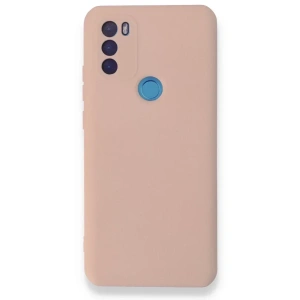 USLUCAN ALIŞVERİŞ General Mobile GM 21 Plus Kılıf Nano içi Kadife Silikon - Pudra