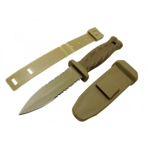 USLUCAN ALIŞVERİŞ Gerber Knives S30V Haki Av Bıçağı 22cm - Testere Detaylı, Kılıflı