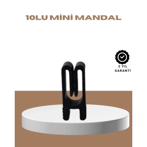 USLUCAN ALIŞVERİŞ Gıda Saklama Mandalı Tazelik Koruyucu 10’lu Set