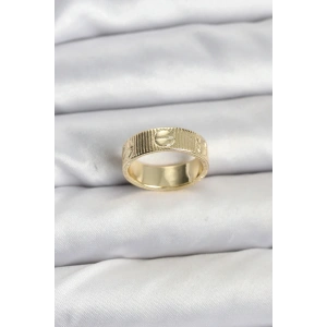 USLUCAN ALIŞVERİŞ Gold Renk Model Kadın Yüzük