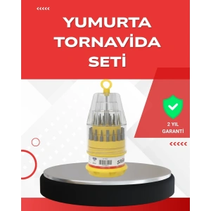 USLUCAN ALIŞVERİŞ Hassas Tornavida Seti Kaymaz Saplı Elektronik Onarım Seti