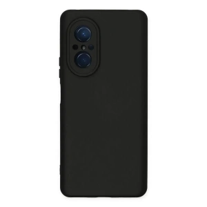 USLUCAN ALIŞVERİŞ Huawei Nova 9 SE Kılıf Nano içi Kadife Silikon - Siyah