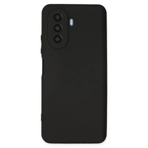 USLUCAN ALIŞVERİŞ Huawei Nova Y70 Kılıf First Silikon - Siyah