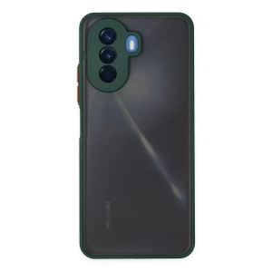 USLUCAN ALIŞVERİŞ Huawei Nova Y70 Kılıf Montreal Silikon Kapak - Yeşil