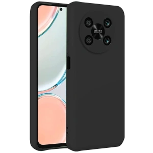 USLUCAN ALIŞVERİŞ Huawei Nova Y90 Kılıf First Silikon - Siyah