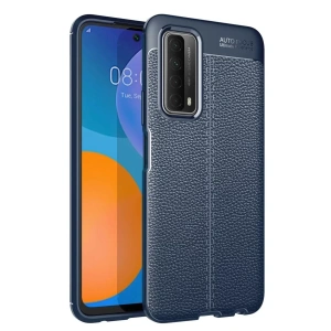 USLUCAN ALIŞVERİŞ Huawei P Smart 2021 Kılıf Auto Focus Kapak - Lacivert