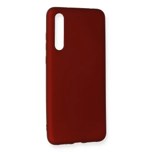 USLUCAN ALIŞVERİŞ Huawei P20 Pro Kılıf First Silikon - Bordo