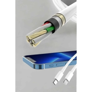 USLUCAN ALIŞVERİŞ Iphone Tüm Modellerle Uyumlu Hızlı Şarj Kablosu İOS 30W