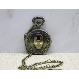 USLUCAN ALIŞVERİŞ Iron Man Tasarımlı Köstekli Saat