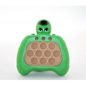 USLUCAN ALIŞVERİŞ Işıklı Müzikli Pop-It Hulk Tasarımlı