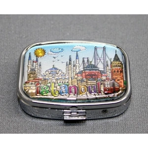 USLUCAN ALIŞVERİŞ İstanbul Temalı İlaç Kutusu - Model 13