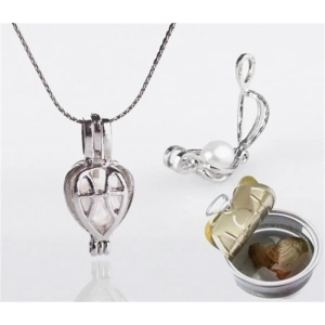 USLUCAN ALIŞVERİŞ İstiridye Kabuğunda Gerçek İnci Kolye