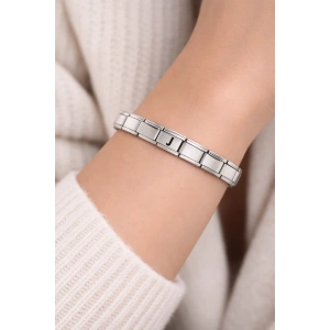 USLUCAN ALIŞVERİŞ J Harfli Çelik Bileklik – Kişiye Özel Baş Harf Bileklik – Paslanmaz Çelik Zarif Bileklik