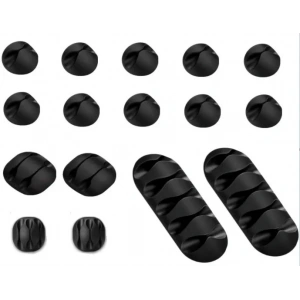 USLUCAN ALIŞVERİŞ Kablo Düzenleyici Set 16 Parça