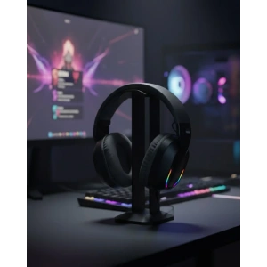 USLUCAN ALIŞVERİŞ Kablosuz  Kulaklığı RGB Aydınlatmalı Bluetooth Mikrofonlu  Headset