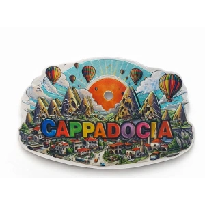 USLUCAN ALIŞVERİŞ Kapadokya Temalı Silikon Buzdolabı Magneti Model 4