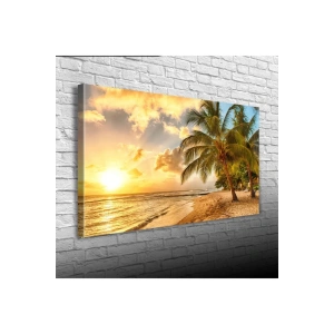 USLUCAN ALIŞVERİŞ Kayıp Ada Canvas Tablo (60x120)