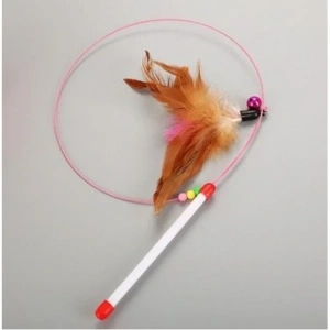 USLUCAN ALIŞVERİŞ Kedi Oyun Oltası 90 cm