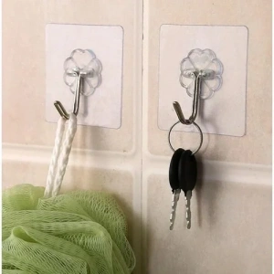 USLUCAN ALIŞVERİŞ KENDINDEN YAPIŞKANLI ŞEFFAF ASKI 5 Lİ SET