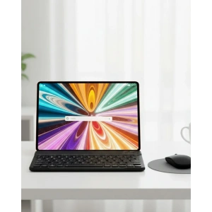 USLUCAN ALIŞVERİŞ Klavyeli Tablet PC Kalem Kılıf ve Ekran Koruyucu Hediyeli Android Set